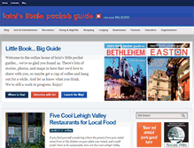 Tablet Screenshot of littlepocketguide.com